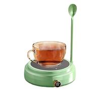 Calentador de tazas, calentador de tazas de café de bajo ruido, tazas de té, café, leche, tazas para oficina, hogar, viajes, té, leche, bebidas calientes, mujeres y hombres, trabajando, relajarse o