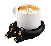 Calentador de Tazas con Apagado Automático, 3 Niveles de Temperatura, Calentador Eléctrico para Escritorio, Ideal para Café, Té, Leche y Cacao