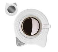 Calentador de tazas de café - Calentador de bebidas de escritorio, mini aparato de temperatura ajustable | Dispositivo electrónico para bebidas de calentamiento rápido de acero inoxidable ABS Scaldat
