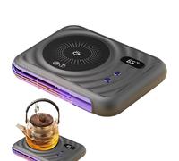 Calentador de Tazas de café - Calentador de Tazas eléctrico, Calentadors de café de Escritorio | Placa calefactora de 20W con 3 Ajuste de Temperatura 55°C 65°C 75°C Base Antideslizante para Oficina y