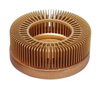 Calentador de Tazas de té con Base de Madera Maciza, diseño de Lujo de Clase, Refinado | Elegante decoración de Escritorio para Escritorio, café, té, Leche, Temperatura WA