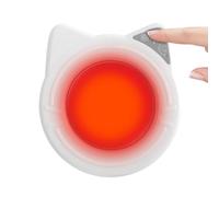 Calentador de tazas eléctrico - Acero inoxidable ABS 11,5x15cm Calentador de escritorio inteligente | Calentador de té de café de apagado automático con control de temperatura preciso, dos ajustes |