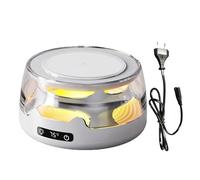 Calentador de Tazas para Escritorio - con Luz y Base Antideslizante Eléctrica | Calientacopas Eléctrico para Escritorio Que Mantiene Bebidas Calientes,para Té Leche en Hogar Oficina Viajes