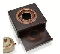 Calentador de Tetera, Calentador de Vela de Base de té Que calentan té, café y Leche, Calentador de Tetera Universal para Tetera de Vidrio y Otro Uso de Platos a Prueba de Calor