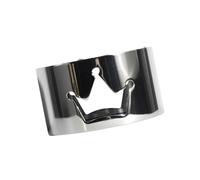Calentador de tetera de acero inoxidable con base redonda con soporte, accesorios de calefacción, accesorios de cocina y comedor