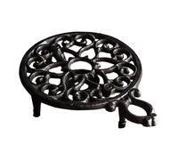 Calentador de tetera de hierro fundido, base de calefacción, soporte para velas de té, café, té, hogar, hotel, patio, balcón, estilo B