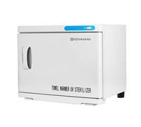 Calentador de toallas con esterilizador uv-c 23l blanco