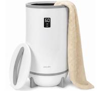 Calentador de Toallas de baño de los años 90, calefacción rápida con Altavoz Bluetooth, luz Ambiental, aromaterapia, Apagado automático, 20 l, Calentador de Toallas, Cubo Apto para Grandes tamaños