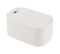 Calentador de toallitas con control de temperatura y pantalla LED, dispensador portátil con calefacción USB para recién nacidos, toallitas suaves, ajuste cálido, funda de viaje, uso doméstico y