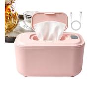 Calentador de toallitas húmedas | Contenedor de calefacción envolvente | Calentador de toallitas alimentado por USB para adultos, para niños, niñas, mamá, papá, hogar, baño, invierno, noche