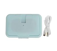 Calentador de toallitas húmedas portátil para bebés, dispensador a temperatura constante 38-40°C, diseño silencioso y ergonómico, ideal para viaje y hogar, compatible with paquetes estándar,