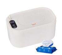 Calentador de toallitas para bebé, dispensador de toallitas de gran capacidad, calentador de toallitas USB, calentador de toallitas de calentamiento rápido ajustable, dispensador eléctrico de
