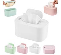 Calentador de toallitas para bebé, dispensador portátil de gran capacidad con pantalla LED, soporte ajustable para toallitas húmedas para bebé, calefacción general uniforme para uso en el hogar, coche