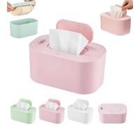 Calentador de toallitas para bebé, dispensador portátil de gran capacidad con pantalla LED, soporte ajustable para toallitas húmedas para bebé, calefacción general uniforme para uso en el hogar, coche