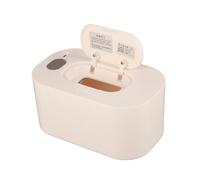 Calentador de Toallitas para Bebés, Bloqueo de Calefacción Superior, Dispensador de Toallitas Húmedas Humectantes, Estuche para Toallitas de 7,87X4,72X3,86 Pulgadas(Blanco, 22cmx14cmx13cm)