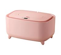 Calentador de toallitas, soporte para toallitas húmedas, carga USB, caja de aislamiento con calefacción uniforme, suministros para bebés para pieles sensibles, guardería, dormitorio, coche, al aire