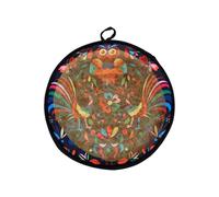 Calentador de tortilla aislado de 12 pulgadas - Microondas, Tela Taco Pizza Heat Keeper Bolsa de pan de maíz Flour Wrap Roll Holder, Home Kitchen Party | Accesorios para comer Fácil de limpiar