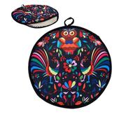 Calentador de tortilla para microondas, apto para microondas, 30,5 cm de tela, de calefacción para taco, pizza, harina de maíz, taco, pizza, rollo de pizza en casa,