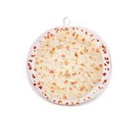 Calentador de tortilla - Soporte térmico de tela para microondas de 12 pulgadas | Soporte de calor para tortilla y pan | Calentador de pizza para microondas para envolturas de tacos de maíz