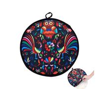 Calentador de tortillas, de tela térmica de 12 pulgadas, soporte para tortillas para microondas, calentador de tortillas para harina de maíz, taco, pizza, hogar, mexicana,