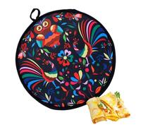 Calentador de tortillas | térmica para tortilla de tela aislada | Calentador de tacos microondas de 12 pulgadas, para pequeños, sobres, Pita Chapati, panqueques, gofres, rollos de pizza, maíz