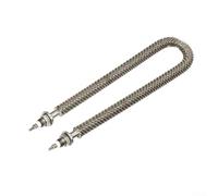 Calentador de tubo en forma de U de acero inoxidable diseñado para una larga vida útil bajo exposición continua a altas temperaturas (350 mm)