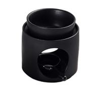 Calentador de Velas de cerámica, decoración de portavelas, Quemador de fundida | Elegante Acabado acristalado, Estructura Resistente al Calor, Elegante Acento de Mesa con diseño Reutilizable para