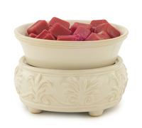 Calentador de velas y fragancias 2 en 1 de Candle Warmers Etc. Para calentar velas arom ticas, ceras derretidas y tartas con aroma a piedra areni