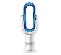 Calentador De Ventilador Eléctrico, Sin Hojas, Torre Frío Y Caliente Con Control Remoto, Espacio Silencioso, Enfriamiento Viento Natural Calentador RáPido(Blue)