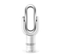 Calentador De Ventilador Eléctrico, Sin Hojas, Torre Frío Y Caliente Con Control Remoto, Espacio Silencioso, Enfriamiento Viento Natural Calentador RáPido(White)