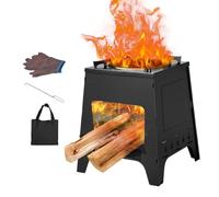 | Calentador desmontable y compacto,Hornillo portátil para acampar | para senderismo al aire libre, cocina, viajes, campo, picnic, mochilero y pesca