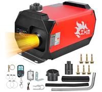 Calentador Diesel, Calentador de AIRE Diesel de 5KW 12V, Calentador Portátil Todo en Uno con Pantalla LCD de Control Remoto, Adecuado para Automóviles, Camiones, Barcos