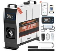Calentador Diésel Portátil Todo en Uno 220 V 8KW,Calentador de Aire Diesel 0,18-0,48 L/h, LCD de Control Remoto,Control por Aplicación Bluetooth Control,Adecuado para automóviles, Camiones, Barcos