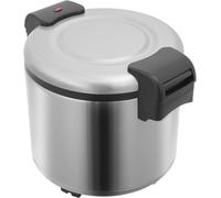 Calentador Eléctrico De Arroz, Olla De Acero Inoxidable De 23 Litros Con Sistema De Calentamiento A 65 °c, Olla Interior Antiadherente Extraíble Para Arroz, Gachas, Sopas, Buffets Y