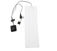 Calentador Eléctrico de Bufanda USB de Fibra de Carbono 5v/2a