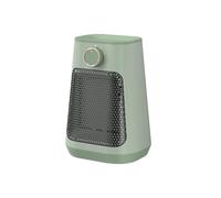 Calentador Eléctrico De Invierno 1500W, Calentadores Ventilador Portátiles, Calefacción Cerámica PTC, Mini Escritorio Espaciales, Máquina Calentadora For Habitación Energía Silenciosa(Green)