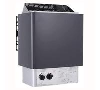 Calentador eléctrico de sauna de 3 a 9 kW con temporizador y temperatura ajustable para el hogar, hotel y spa, adecuado para baños de vapor de hasta 459 pies cúbicos