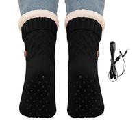 Calentador ergonómico con parte inferior antideslizante - Calcetines eléctricos, calcetines térmicos para hombres, equipo de invierno resistente, ropa distintiva para clima frío, accesorio fiable para