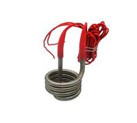 Calentador For Destilador De Agua, Elemento Calefactor De 2500 W/3000 W/4500 W, Tubo Calefactor De Resorte De 220 V/380 V For Cubo.(380V,2500W 304SUS)