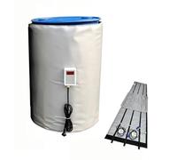 Calentador IBC 1000L, Manta Térmica con Controlador Digital | Calentador Industrial para Bidones, Manta Eléctrica para Contenedores IBC 200L/1000L(200L)