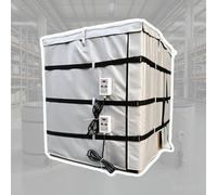 Calentador IBC 1000L, Manta Térmica de Cobertura Total con Termostato | Calentador Industrial para Bidones, Calentamiento Rápido con Temperatura Regulable 0-150 °C(200L)