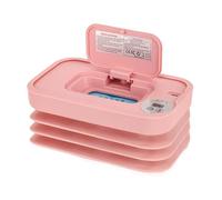 Calentador inalámbrico de toallita - calentador de timpe pañales plegables | USB Cargo Baby Wiipes Warrmer | Dispensador de limpieza de mayor capacidad | Toallitas de pañales Suministros de bebé más c