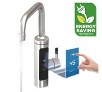 Calentador Instantáneo Acero Inoxidable Pantalla LED Tavalax