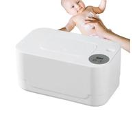 Calentador para toallitas de bebé, dispensador de toallitas LED USB, luz nocturna, soporte portátil inalámbrico con temperatura constante inteligente, gran capacidad
