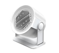 Calentador Pequeño Portátil De 400w, Ahorro De Energía, Calentamiento Rápido, Ventilador De Escritorio De Ángulo Giratorio De Bajo Ruido For El Hogar FáCil De Usar
