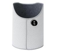 Calentador personal pequeño Calentador de pies y rodillas para debajo del escritorio Calentador de pies eléctrico plegable(Gray)