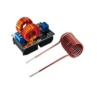Calentador por Inducción, Módulo de placa calefactora inducción ZVS 1000W, bobina calentador bajo voltaje, controlador Flyback, con tubo cobre for endurecimiento piezas DIY(12-48V 1000W)