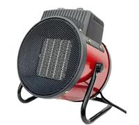 Calentador portátil, Calentador Eléctrico Portátil Industrial, Soplador De Viento Caliente Natural, Estufa Calefacción Cerámica Ajustable, Radiador, Aire Térmico,Calentador de interior(1500W)