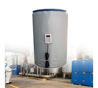 Calentador Portátil/De Tanque IBC, Calentador De Bidón Metálico De 200l/1000l, Controladors De Termostato Ajustable De 0-120℃ Para El Almacenamiento De Bidones De Aceite Industriales(200L)