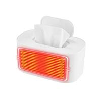 Calentador portátil de toallitas para bebés - Calentador de toallitas para pañales alimentado por USB | Dispensador térmico Even Heating para toallitas húmedas, capacidad para hasta 80 toallitas, idea